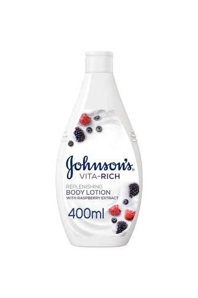 Johnson Vita Rich Lotion with Berry Extract - 400ml