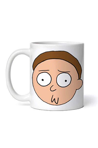 OEM Cană albă personalizată, Rick și Morty Morty vorbind, INOVATIX®. 330ml