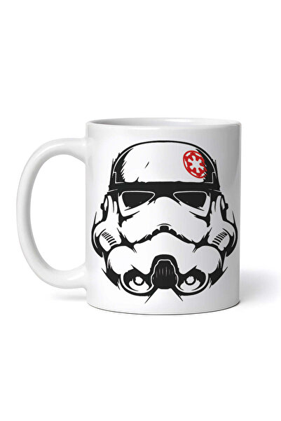 OEM Cană albă personalizată, Starwars Stormtrooper, INOVATIX®. 330 ml