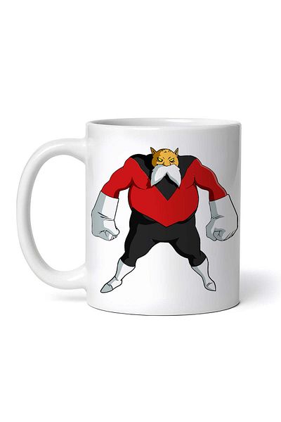 OEM Cană albă personalizată, Toppo Dragon Ball Z Fists Of Fury, Inovatix®. 330ml