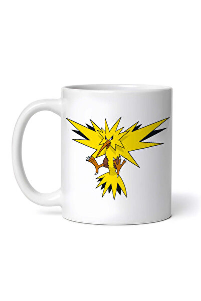 OEM Cană albă personalizată, Pokemon Zapdos, INOVATIX®. 330 ml