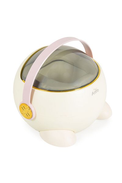 Cangaroo Oliță ergonomicã pentru copii Cangaroo Astro Pink – cu spătar, capac, mâner și bază antiderapantă