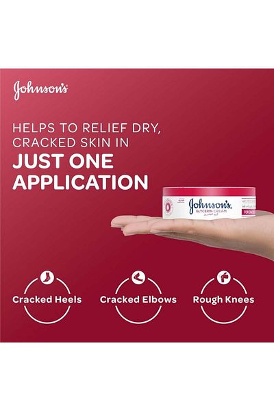 Johnson Body Moisturizing Cream with Glycerin Oil by Johnson - 100 ml