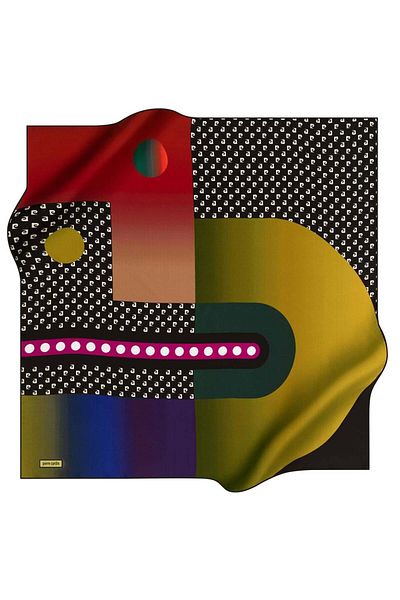 Pierre Cardin Φουλάρι Πολυεστέρα Τούλι - 8213799-911
