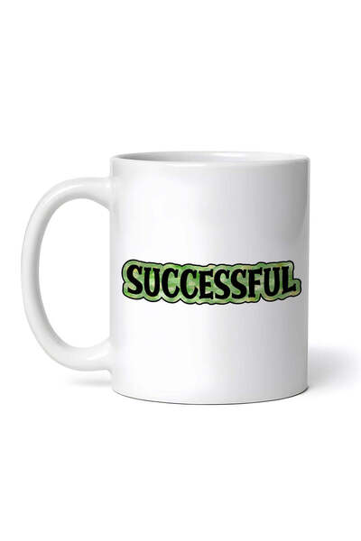 OEM Εξατομικευμένη Λευκή Κούπα, Successful, Inovatix®. 330ml