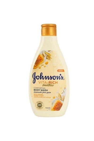 Johnson Vita Rich Shower Gel with Milk, Honey, and Oat Extract by Johnson - 250ml