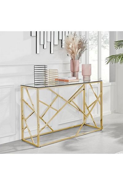 private house Nesting Tables - Gold-colored