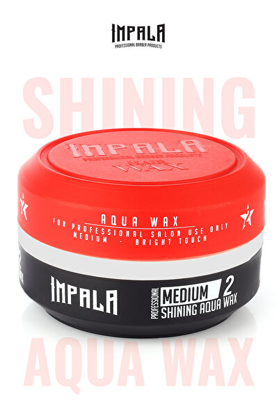 IMPALA Parlak Saç Şekillendirici Wax Güçlü Tutuş No:2 150 ml