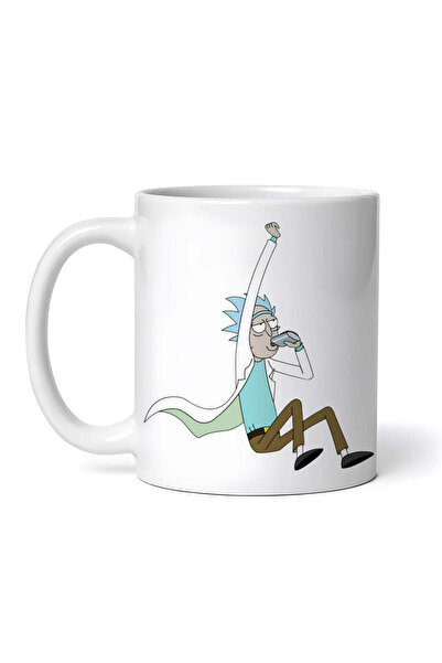 OEM Εξατομικευμένη λευκή κούπα, ποτά Rick and Morty Rick Sanchez, INOVATIX®. ...