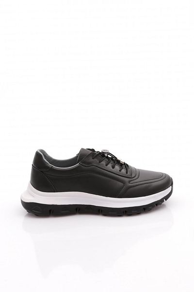 Pierre Cardin pantofi de zi cu zi din piele naturală complet ortopedici ușoare negri casual