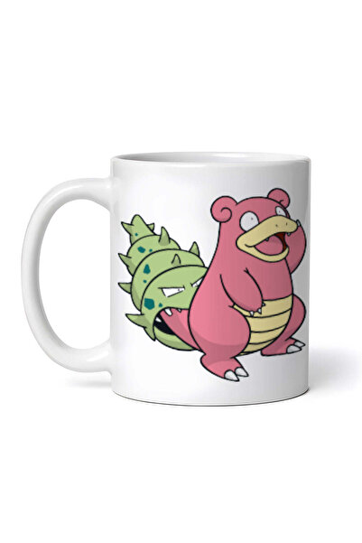 OEM Cană albă personalizată, Pokemon Slowbro, INOVATIX®. 330 ml