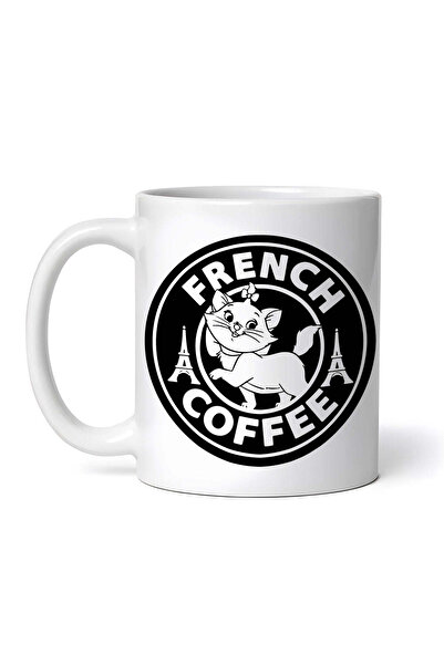 OEM Cană albă personalizată, Starbucks French Coffee, INOVATIX®. 330 ml