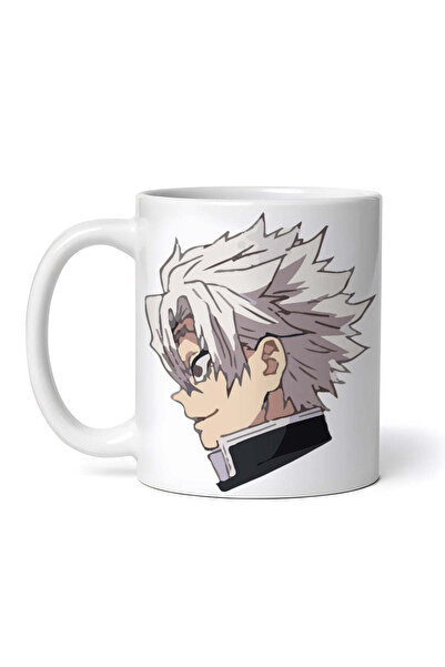 OEM Cana albă personalizată, Sameni Demon Slayer Kimetsu no Yaiba, INOVATIX®....