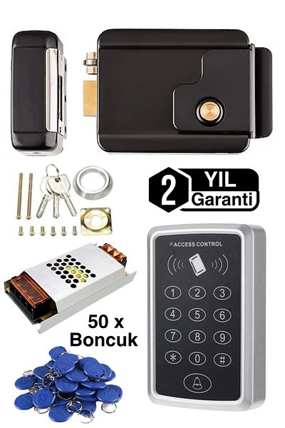 AlGeliyo Building Door Rfid Password Door Lock Apartment Door Automatic 50 Pieces Proximity Key Fob Adapter
