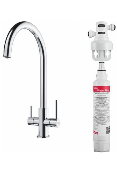 Franke Lina Clear Water Filtered Chrome Luminaire