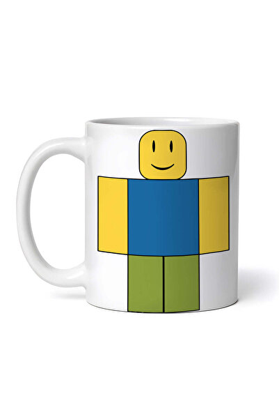 OEM Cană albă personalizată, Roblox Mr Noob, INOVATIX®. 330 ml