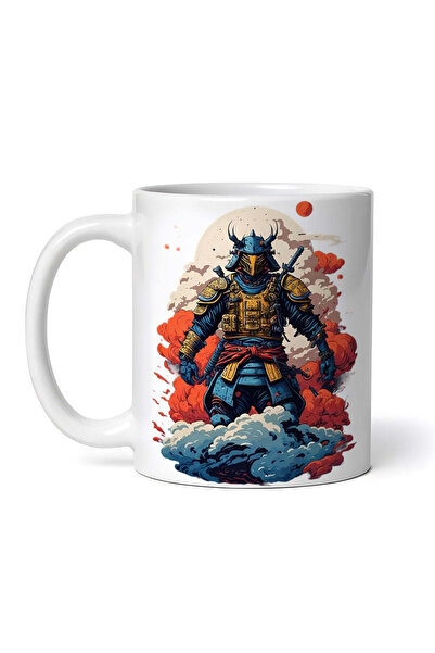 OEM Εξατομικευμένη Λευκή Κούπα, Samurai, Inovatix®. 330ml