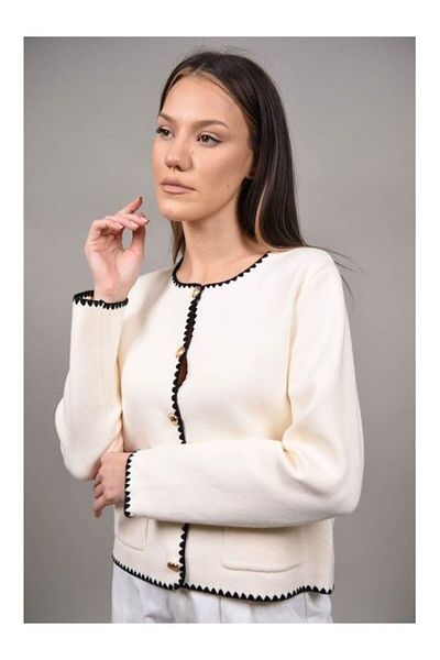 Y TWO WOMEN Cardigan - Beige