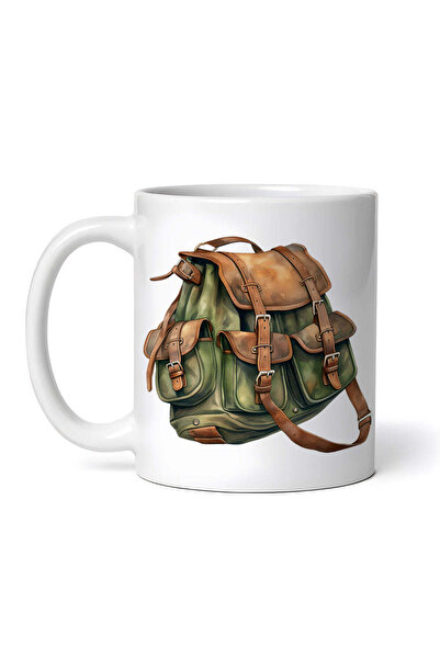 OEM Cană albă personalizată, rucsac de vânătoare, Inovatix®. 330 ml