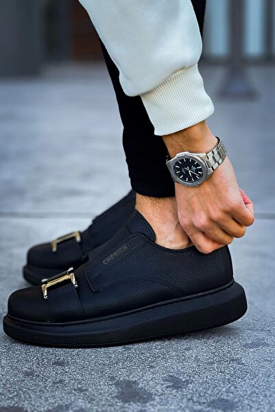 Chekich Verona Ch297 Cst - Ανδρικά Μαύρα Παπούτσια