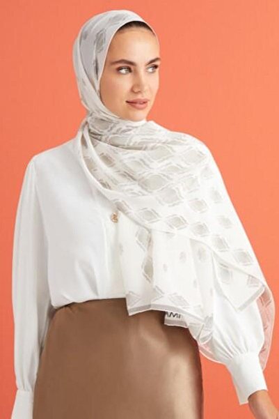 Imannoor İmannoor 4001 - Σάλι Κρεπ Μεταξωτό Σάλι 80x200