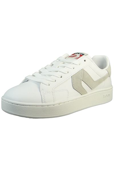 Levi's Damen Low Sneaker Swift Low Top 235659-846 Weiß 51 Reg. White / Grey Kunstleder