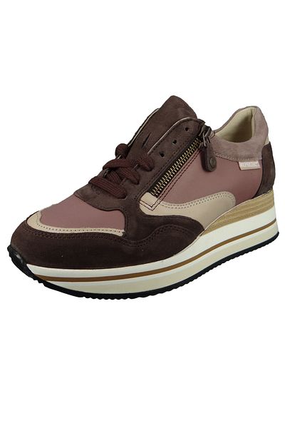 Mephisto Damen Low Sneaker Olimpia Vp P5140556 Lila 12271 Plum Leder Mit Laufsohle Mit Schockabsorberwechself