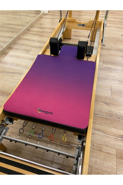 ESSENDO LİLA MOR DEGRADE PİLATES REFORMER MAT ( PİLATES MATI )