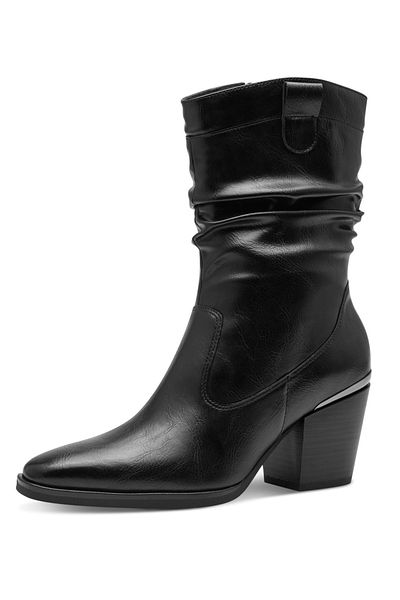 Marco Tozzi Damen Elegante Stiefel 2-25335-41 Schwarz 001 Black Kunstleder Mit Mt Feel Me