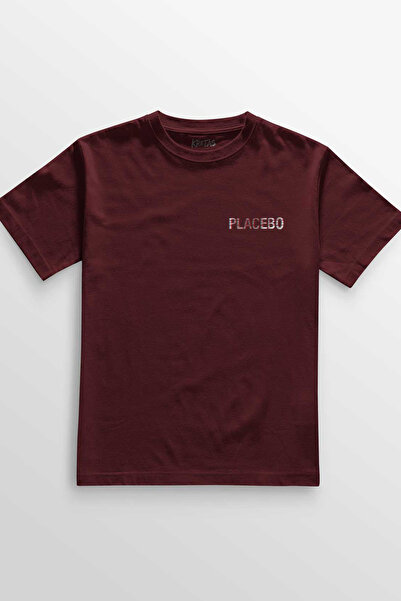 Kretas Burgundy majica Glitch Placebo muzika Molko rok muzika minimalna predn...