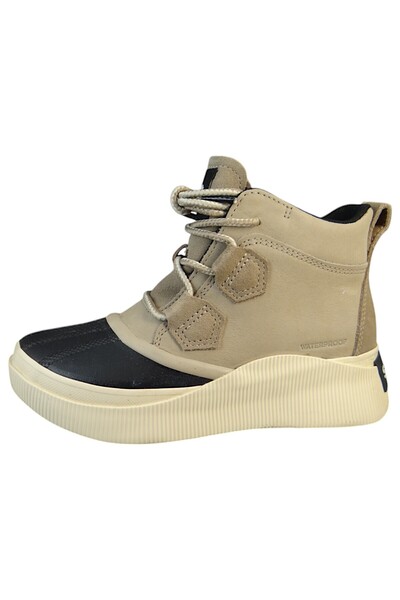 Sorel Damen Mid Sneaker Winterschuhe Out N About Iv Classic Wp Mid 2088161 Grau 264 Omega Taupe