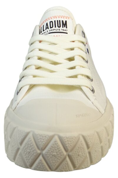 Palladium Damen High Sneaker Palla Ace Cvs Org Low Top 74447-116-m Weiß Star White Leinen