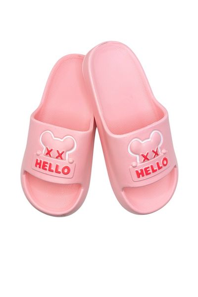 TECOS Women's beach or pool slippers, Tecos®, size 36-37, pink, 23 cm, ultra soft and lightweight
