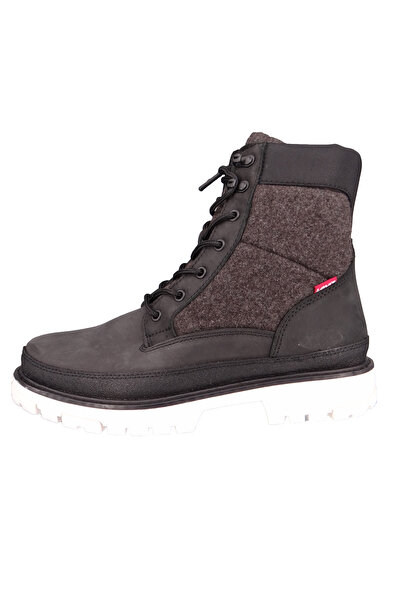 Levi's Herren Sportliche Stiefelette Torsten Quilted 233637-693 Schwarz 59 Regular Black Leder Und Textil