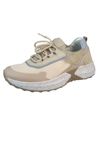 GABOR Damen Low Sneaker Low Top 26.996 Mehrfarbig 33 Oasi/sky Leder Und Textil