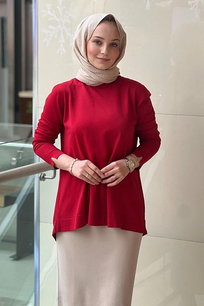 Nuss سترة مرسيريزد بأكمام راجلان