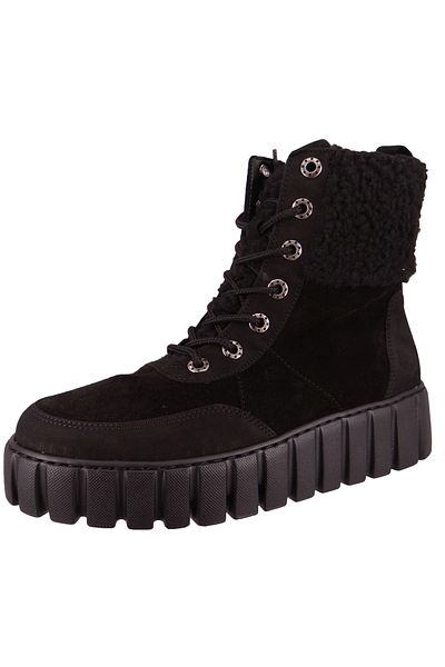GABOR Damen Elegante Stiefelette G-weite 36.485 Schwarz 67 Black Leder