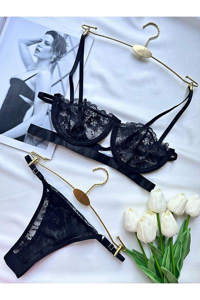 La Linaa Σετ A+ Flowers Bralet