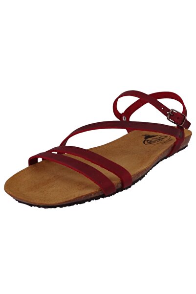 PLAKTON Damen Komfort Sandalen Mam Vita 575660 575660 Apure Rot Rojo Leder