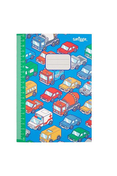 SMIGGLE - دفتر ملاحظات مقاس A5 مسطر ومسطر