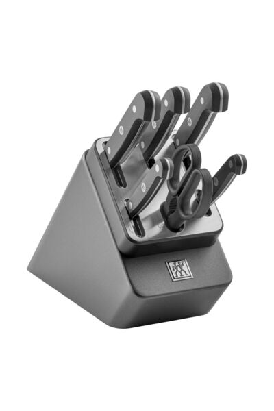 ZWILLING Gourmet Blok Bıçak Seti Kendinden Bilemeli | Dişbudak Ağacı | 7-Parça