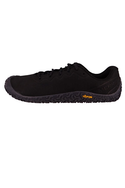 Merrell Herren Halbschuhe Wanderschuhe Vapor Glove 6 Leather Barefoot J067939 Schwarz Black Leder Mit Vibr