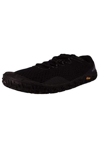 Merrell Herren Laufschuhe Halbschuhe Wanderschuhe Vapor Glove 6 Barefoot J067663 Schwarz Black Textil/synth