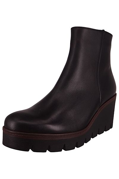 GABOR Damen Elegante Stiefelette Keil F-weite 54.780 Schwarz 27 Black Leder