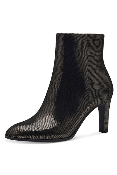 Tamaris Damen Elegante Stiefelette 1-25339-43 Grau 935 Pewter Struct. Textil Mit Touch-it