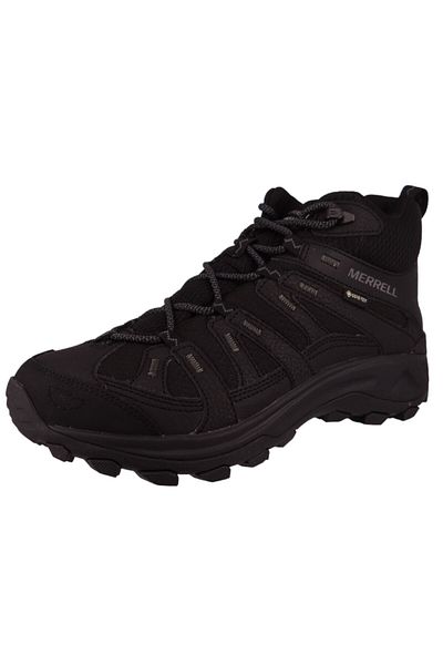 Merrell Herren Wanderstiefel Stiefel Wanderschuhe Claypool 2 Sport Mid Gtx J037557 Schwarz Black Textil/syn