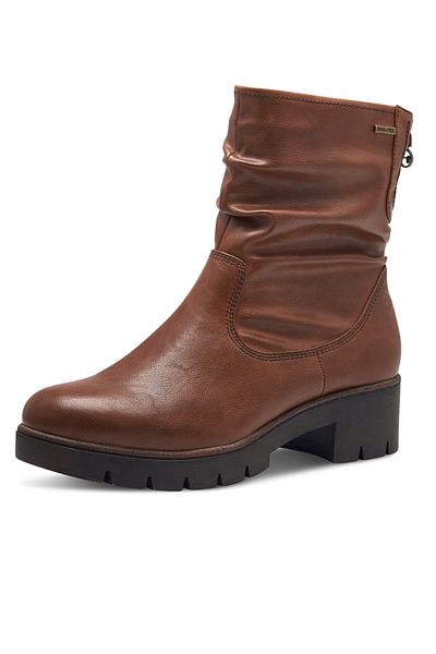 Tamaris Damen Elegante Stiefelette 1-26438-43 Braun 311 Muscat Kunstleder