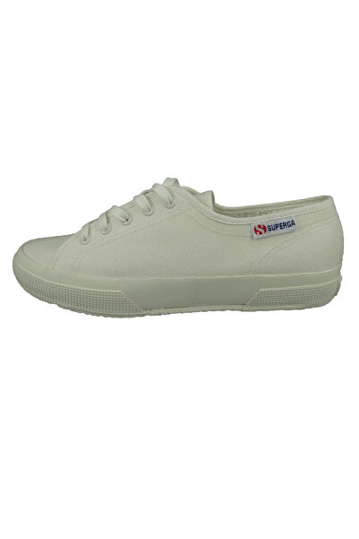 Superga Damen Low Sneaker 2725 Nude Low Top S4116ew Weiß Aff White Avorio Nude Leinen