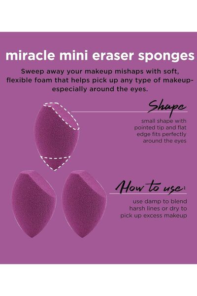 Real Techniques Real Techniques Miracle Complexion Sponge Makeup Blender Kit, Beauty Sponges Ideal for Face and Body