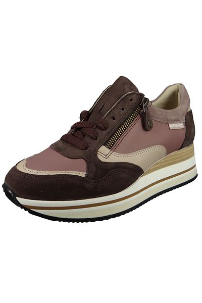 Mephisto Damen Low Sneaker Olimpia Vp P5140556 Lila 12271 Plum Leder Mit Laufsohle Mit Schockabsorberwechself